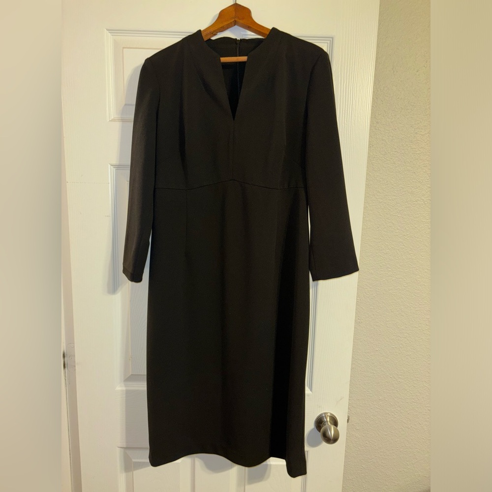 Calvin Klein Black sheath dress, Size 14